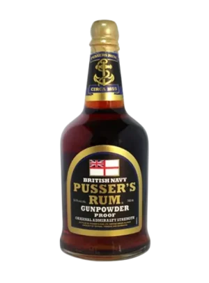 Pusser's rum Gunpowder proof