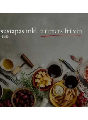Tapas og fri vin